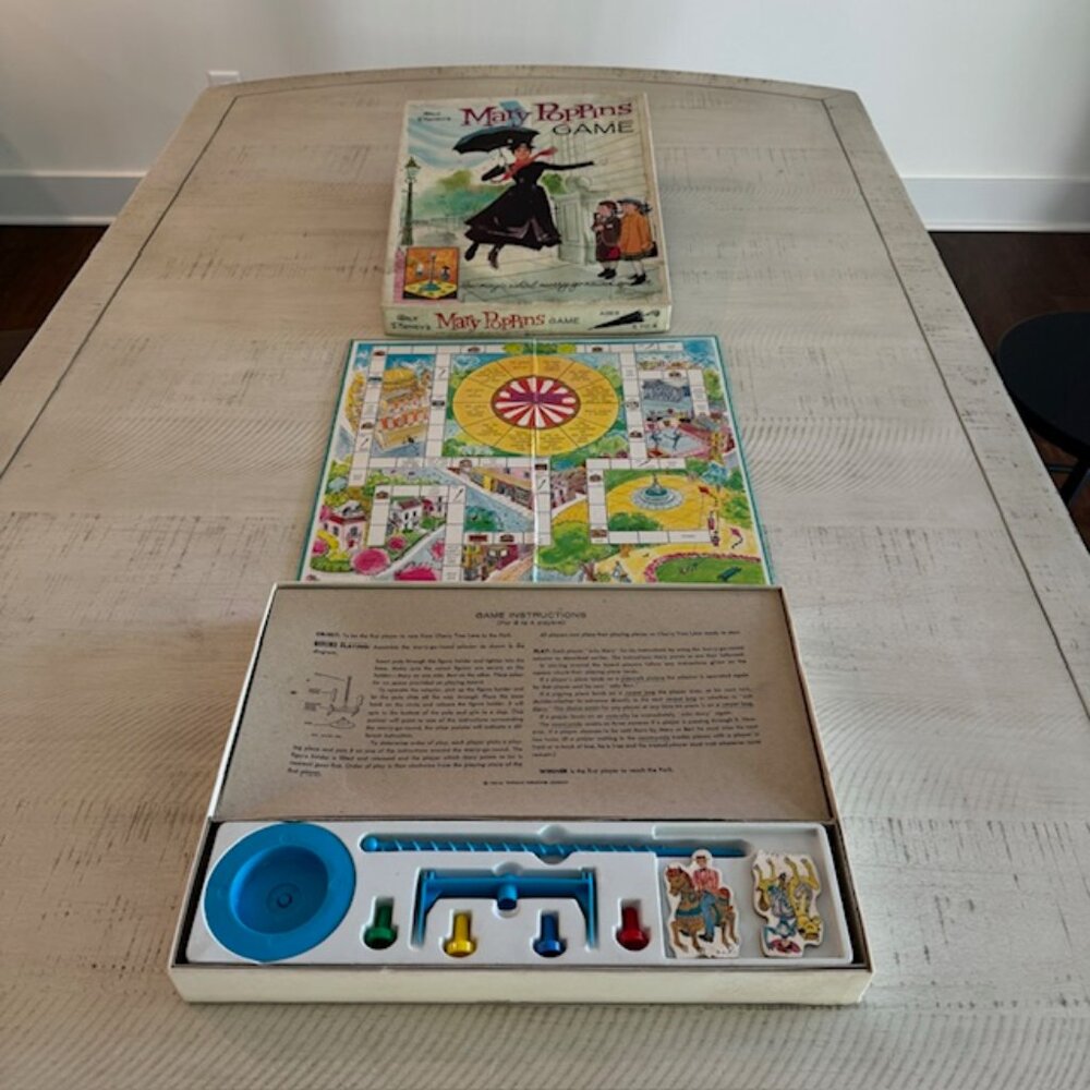 Rare, vintage 1964 Whitman Walt Disney's Mary Poppins Game - Picture 5 of 12